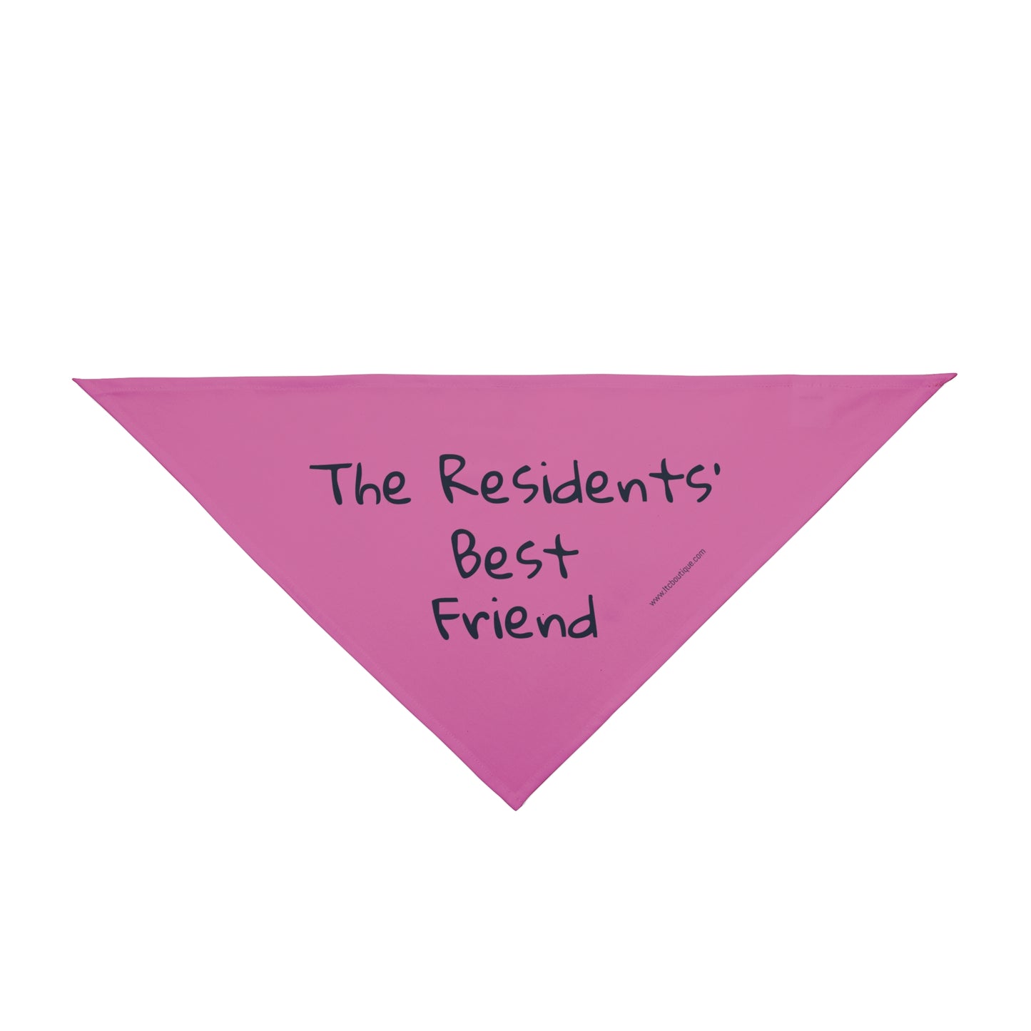 🐶 The Residents' Best Friend – LTC Boutique Pet Bandana (PINK)