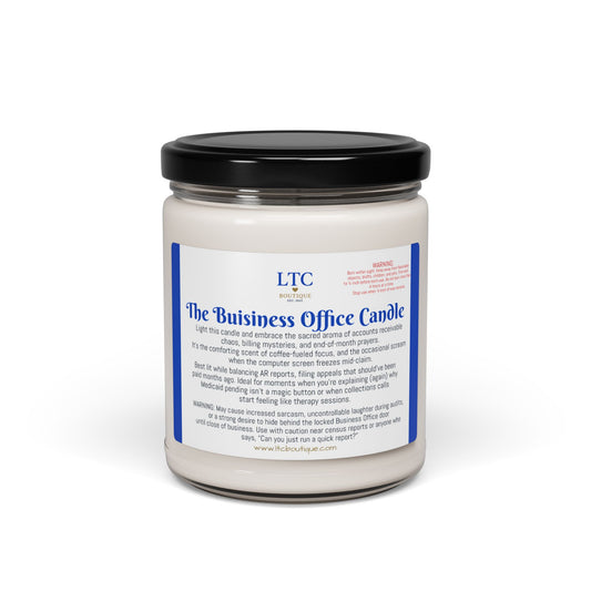 🕯️ The Business Office Manager Candle – LTC Boutique Collection (9oz. Soy Candle)