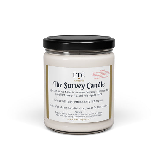 🕯️ The Survey Candle – LTC Boutique Collection (9oz. Soy Candle)