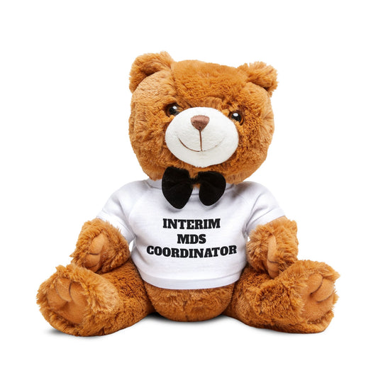 🧸 The “Interim MDS Coordinator” Teddy Bear