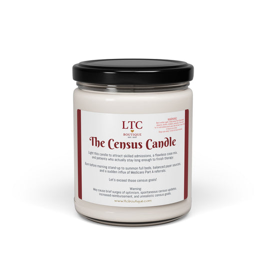 🕯️ The Census Candle – LTC Boutique Collection (9oz. Soy Candle)